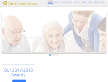 Tablet Screenshot of cornerhousecare.co.uk